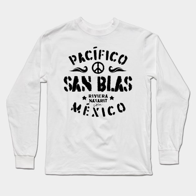 San Blas, Nayarit, Mexico Long Sleeve T-Shirt by jcombs